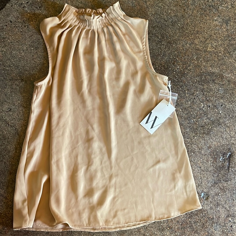 High neck tank top - brand new.